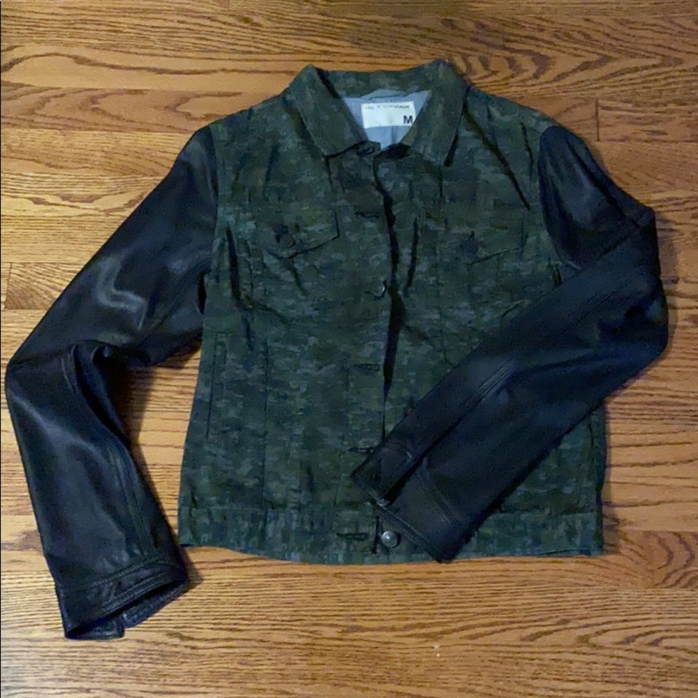 Rag & Bone/Jean camouflage jacket.